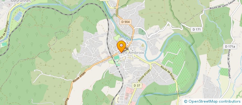 localisation de l'entreprise CHEZ GREG  SAINT-AMBROIX