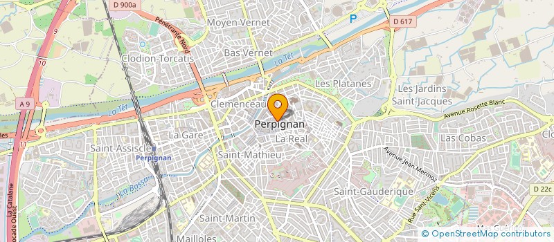 localisation de l'entreprise CHEZ GUILLAUME à PERPIGNAN