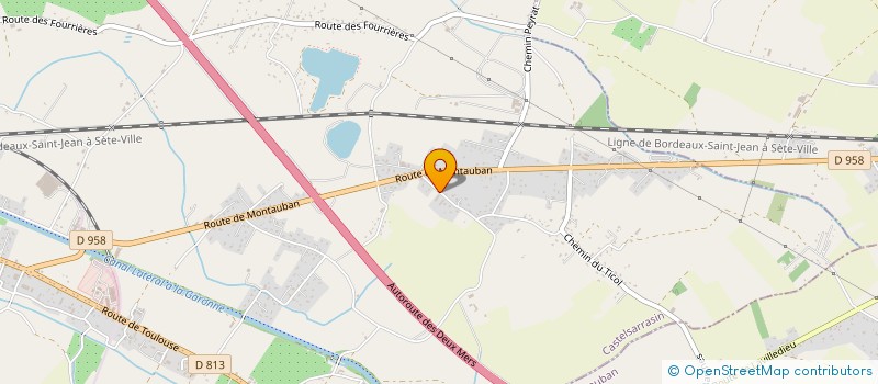 localisation de l'entreprise CHEZ GUILLAUME  MONTBETON