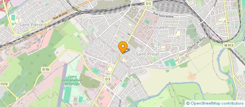 localisation de l'entreprise CHEZ GUILLI à MONTIGNY-LES-METZ