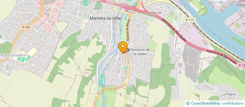 localisation de l'entreprise CHEZ HAF S  MANTES-LA-VILLE