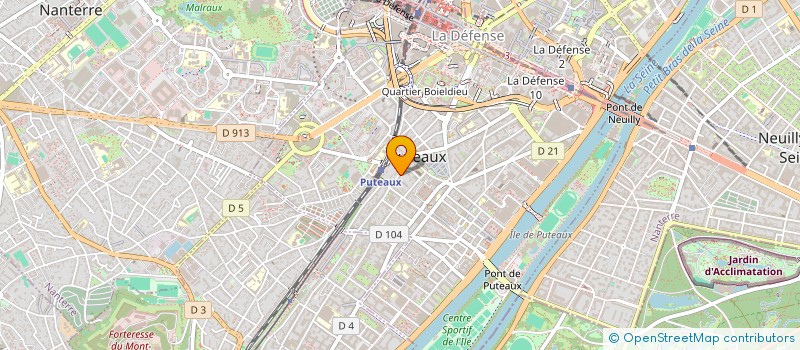 localisation de l'entreprise CHEZ HAKU  PUTEAUX