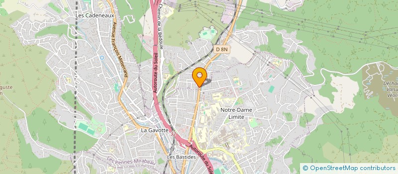 localisation de l'entreprise CHEZ HANNAH MOTOS à SEPTEMES-LES-VALLONS