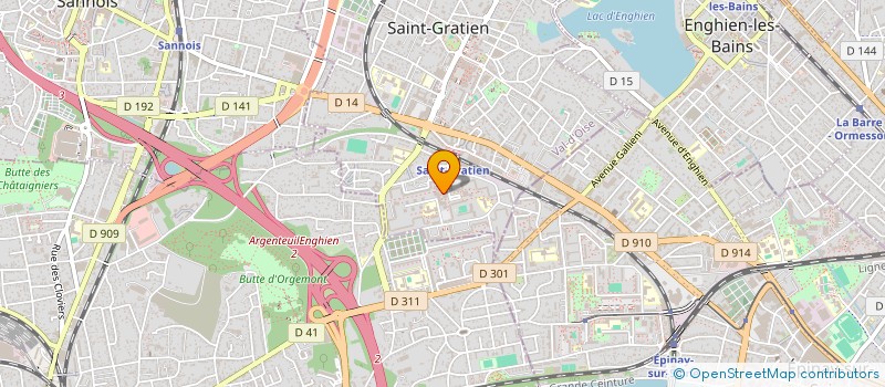 localisation de l'entreprise CHEZ HARMOCHOPIN  SAINT-GRATIEN