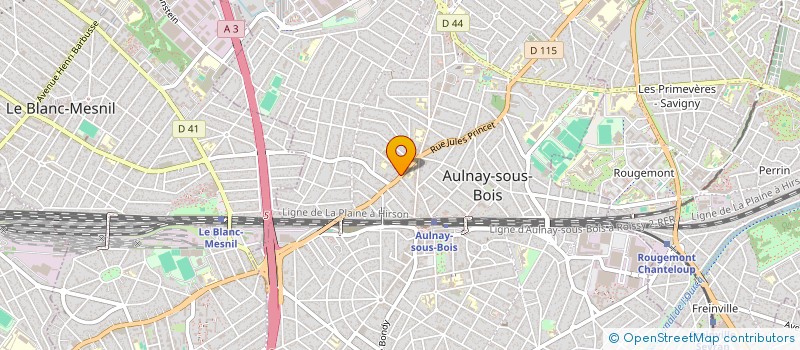 localisation de l'entreprise CHEZ HAYDO à AULNAY-SOUS-BOIS
