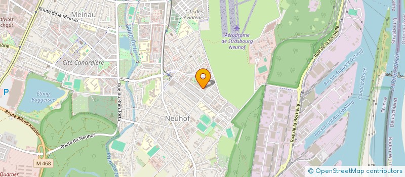 localisation de l'entreprise CHEZ HELMI  STRASBOURG