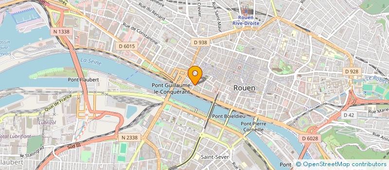 localisation de l'entreprise CHEZ HENRI IV à ROUEN