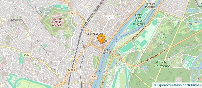 localisation de l'entreprise CHEZ HUANG à SURESNES
