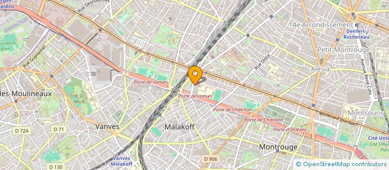 localisation de l'entreprise CHEZ HUON à PARIS