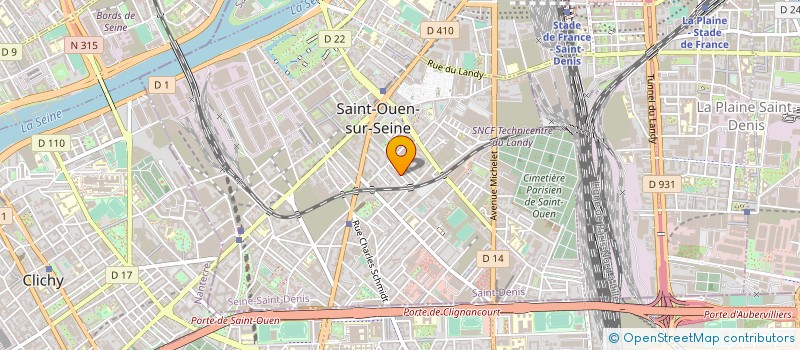localisation de l'entreprise CHEZ IBO à SAINT-OUEN-SUR-SEINE