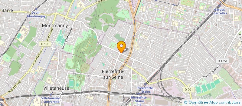localisation de l'entreprise CHEZ ILYAS à PIERREFITTE-SUR-SEINE