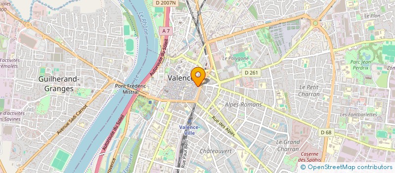 localisation de l'entreprise CHEZ IOLLO à VALENCE