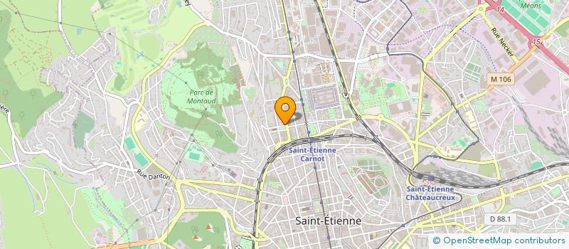 localisation de l'entreprise CHEZ ISMA  SAINT-ETIENNE