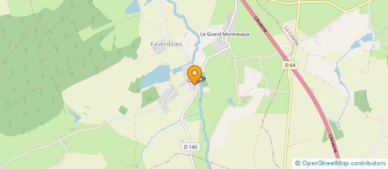 localisation de l'entreprise CHEZ JACKIE  FAVERDINES