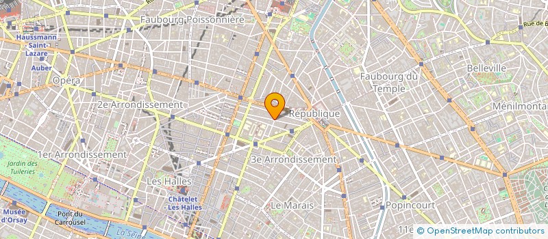 localisation de l'entreprise CHEZ JACKY  PARIS