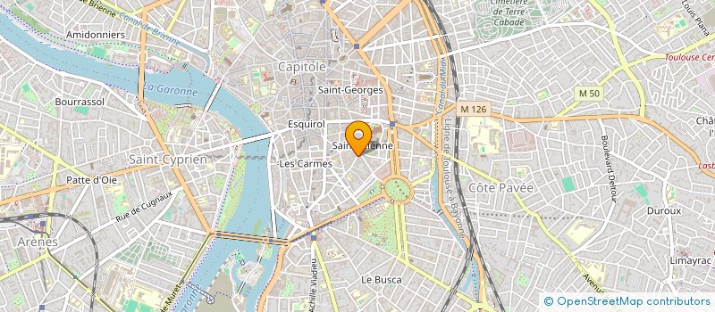 localisation de l'entreprise CHEZ JACQUES à TOULOUSE