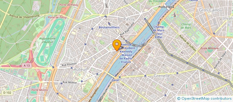 localisation de l'entreprise CHEZ JACQUES B  PARIS