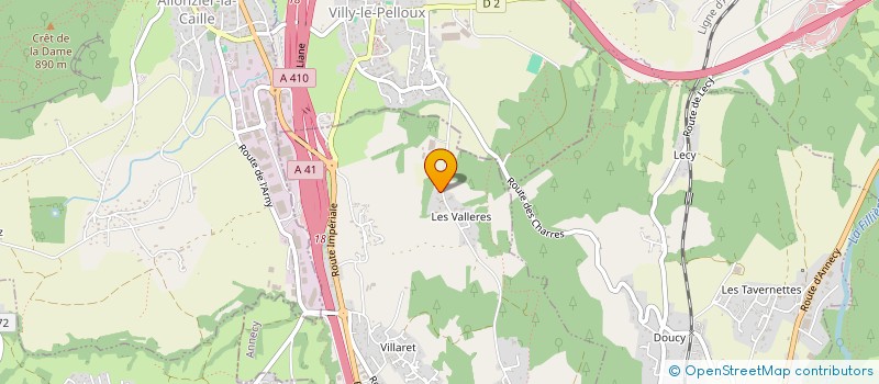 localisation de l'entreprise CHEZ JAFFAIS  FILLIERE