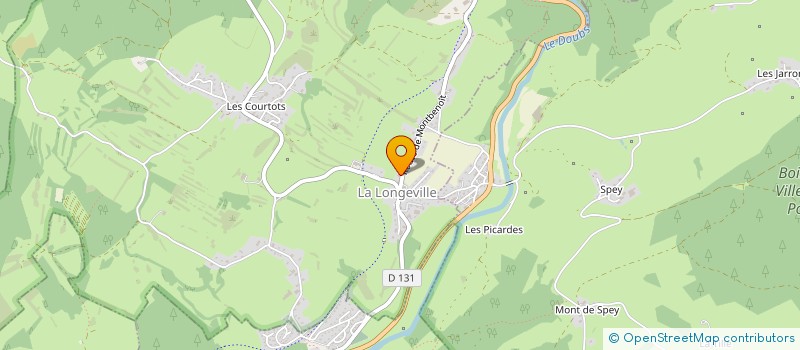 localisation de l'entreprise CHEZ JEAN  LA LONGEVILLE