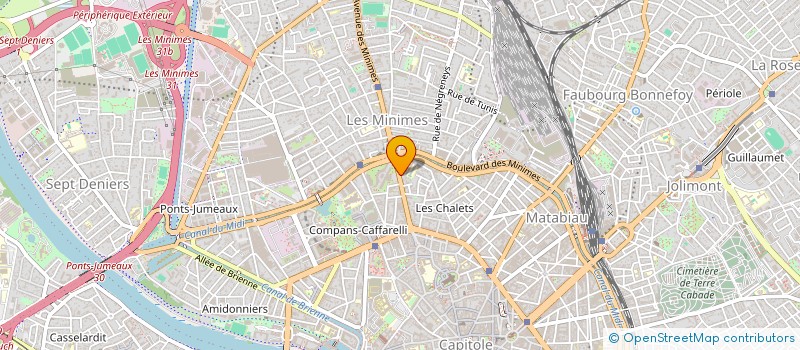 localisation de l'entreprise CHEZ JEAN à TOULOUSE