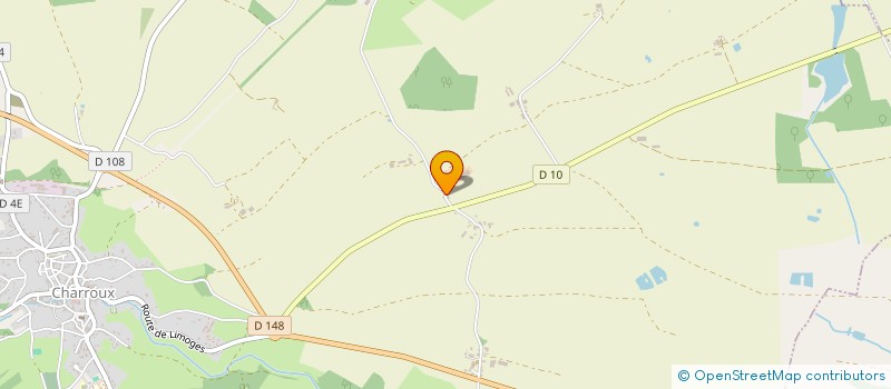 localisation de l'entreprise CHEZ JEAN FRERE  CHARROUX