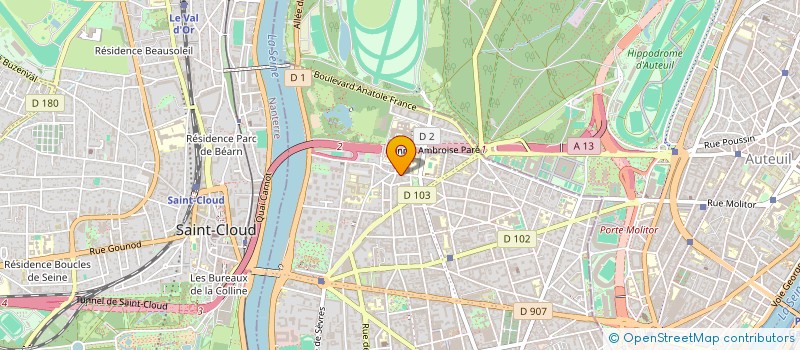 localisation de l'entreprise CHEZ JEAN-RENE à BOULOGNE-BILLANCOURT