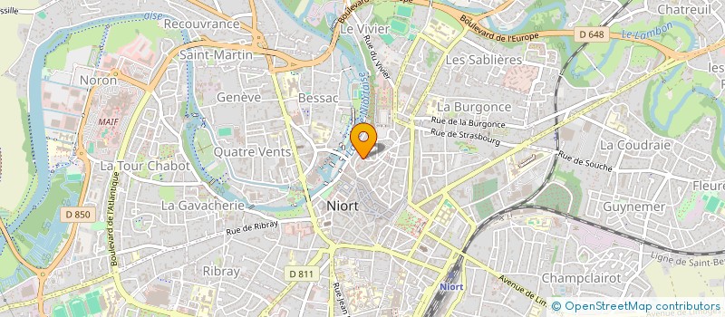 localisation de l'entreprise CHEZ JEAN-YVES ET ZOE à NIORT