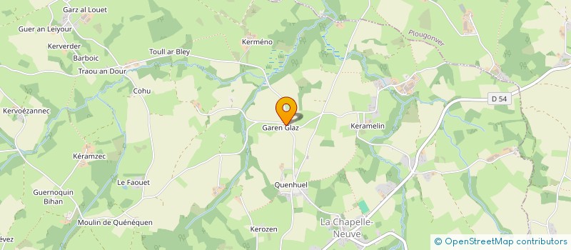 localisation de l'entreprise CHEZ JEANNINE  LA CHAPELLE-NEUVE