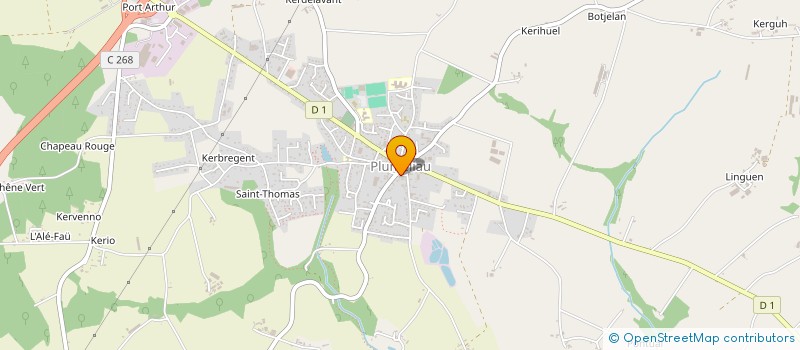 localisation de l'entreprise CHEZ JECO  PLUMELIAU-BIEUZY