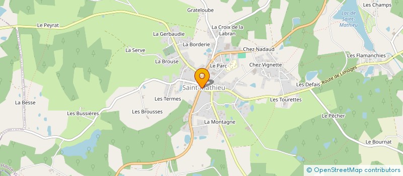 localisation de l'entreprise CHEZ JEREM'S à SAINT-MATHIEU