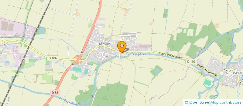 localisation de l'entreprise CHEZ JESS  GUEMAR