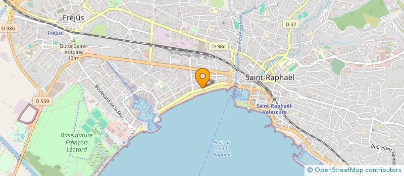 localisation de l'entreprise CHEZ JO à FREJUS