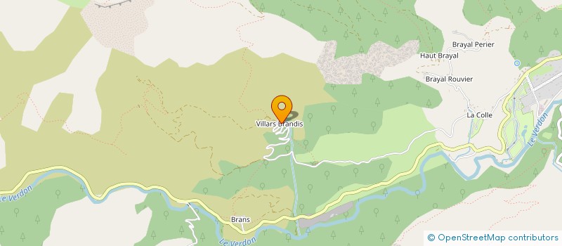 localisation de l'entreprise CHEZ JO à LA PALUD-SUR-VERDON