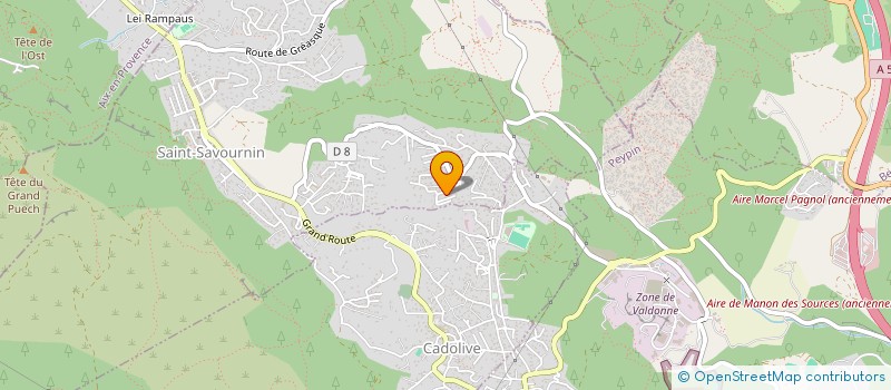 localisation de l'entreprise CHEZ JOSETTE ET ROSETTE  SAINT SAVOURNIN