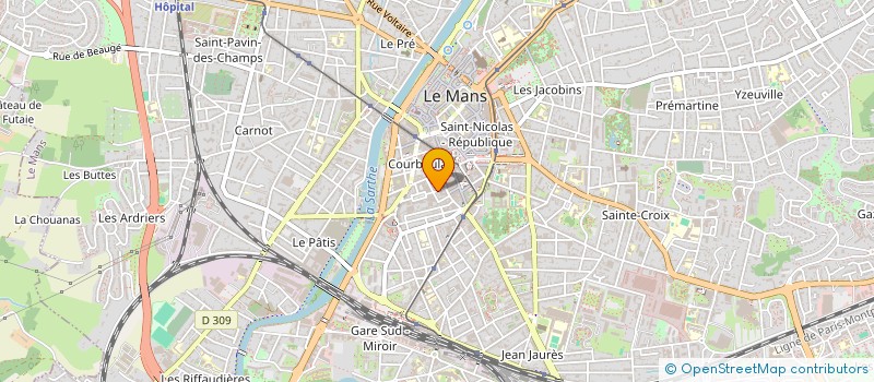 localisation de l'entreprise CHEZ JOSH  LE MANS