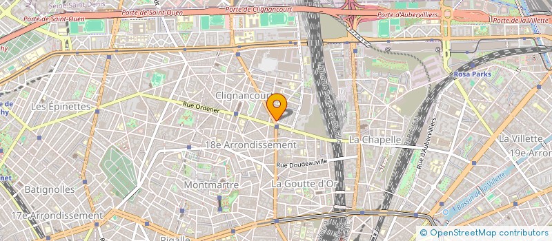 localisation de l'entreprise CHEZ JOY AND LOVE  PARIS