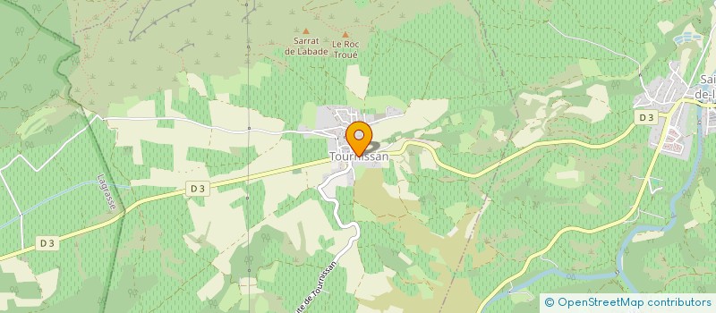 localisation de l'entreprise CHEZ JU'S  TOURNISSAN