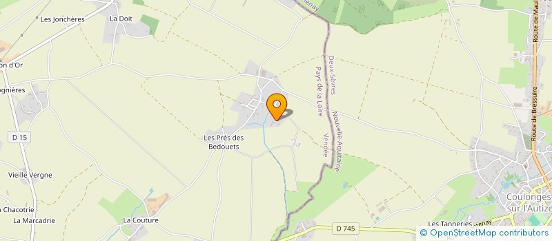 localisation de l'entreprise CHEZ JULIE  SAINT-HILAIRE-DES-LOGES