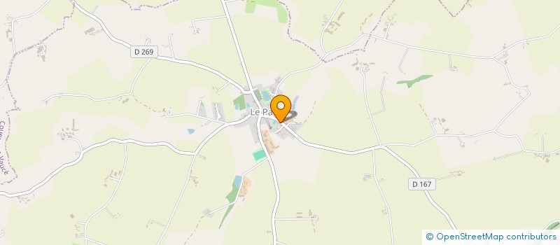 localisation de l'entreprise CHEZ JULIE  LE PAS