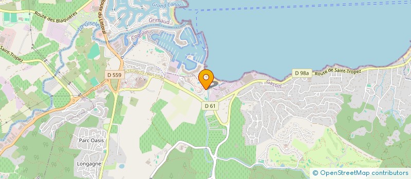 localisation de l'entreprise CHEZ JULIE ET GEGE  GASSIN