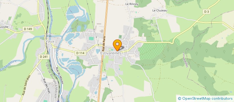 localisation de l'entreprise CHEZ JULIEN  ESTIVAREILLES