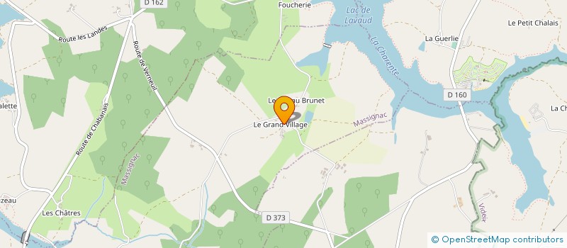 localisation de l'entreprise CHEZ JULIETTE à MASSIGNAC