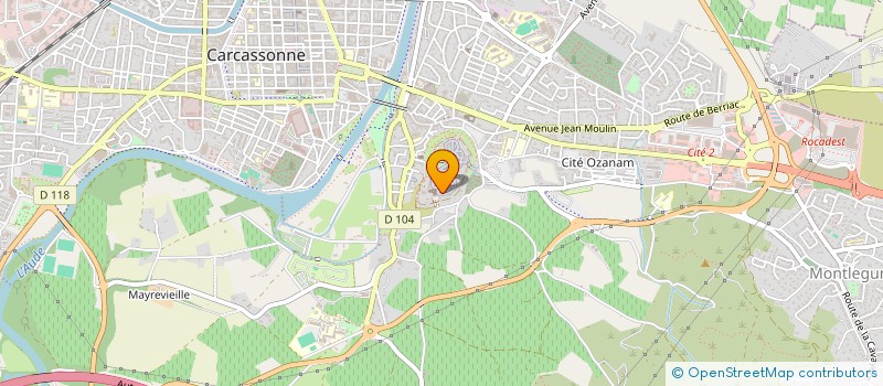 localisation de l'entreprise CHEZ JULIETTE  CARCASSONNE