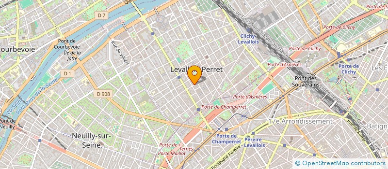 localisation de l'entreprise CHEZ JULIO à LEVALLOIS-PERRET
