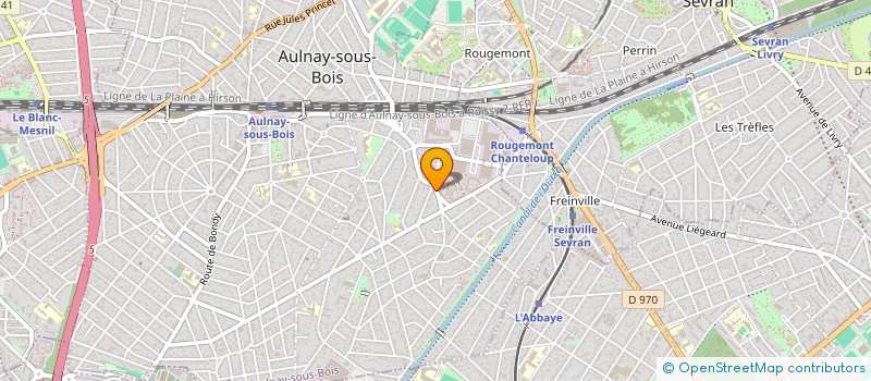 localisation de l'entreprise CHEZ KABUIKU'S à AULNAY-SOUS-BOIS