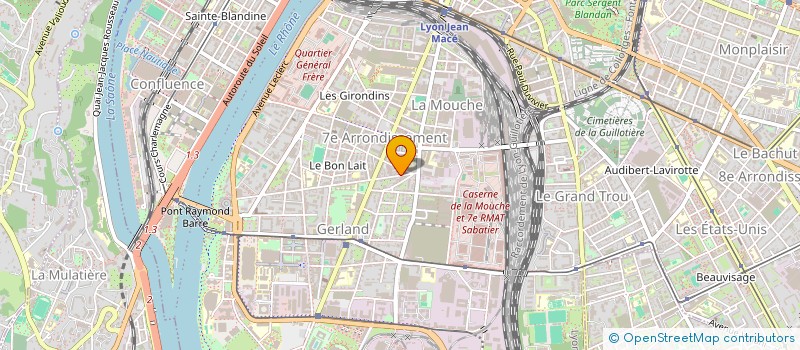 localisation de l'entreprise CHEZ KAPO  LYON