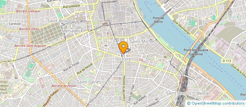 localisation de l'entreprise CHEZ KARIMA  BORDEAUX