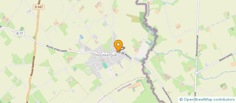localisation de l'entreprise CHEZ KATY à HOUTKERQUE