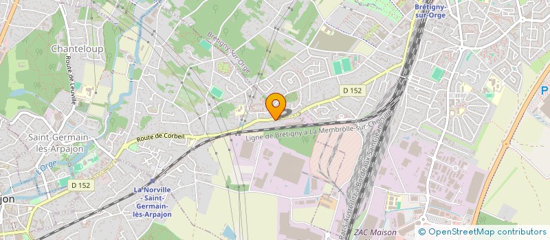 localisation de l'entreprise CHEZ KIKI à SAINT-GERMAIN-LES-ARPAJON
