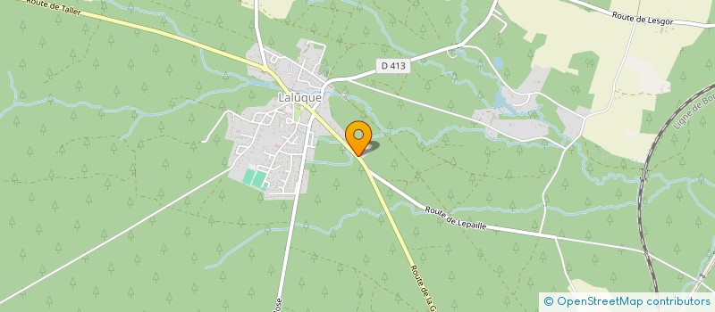 localisation de l'entreprise CHEZ KIWI  LALUQUE